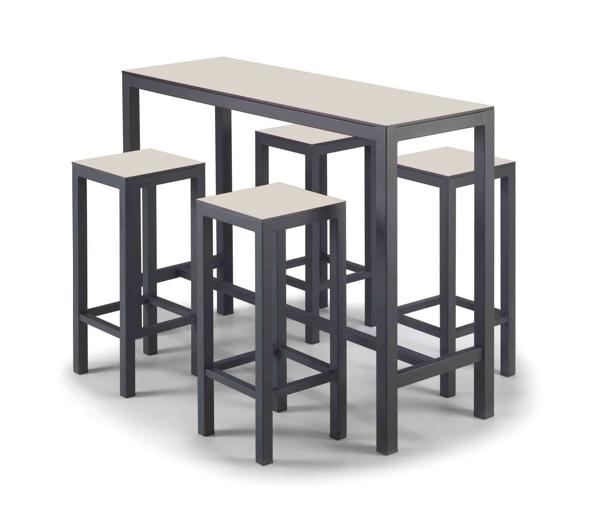 tavolo HAPPY_01 grigio laminato