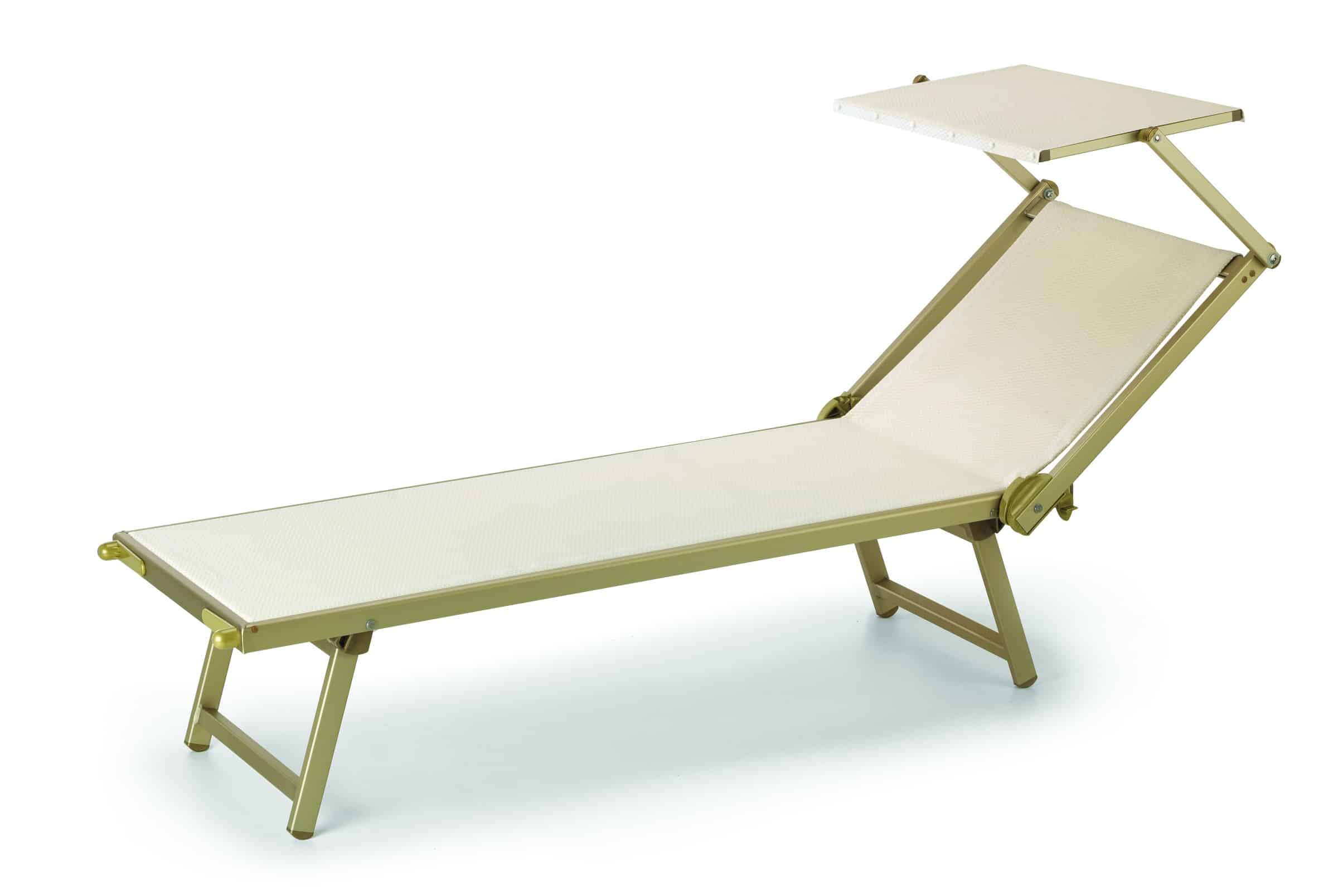 Lettino RIO champagne