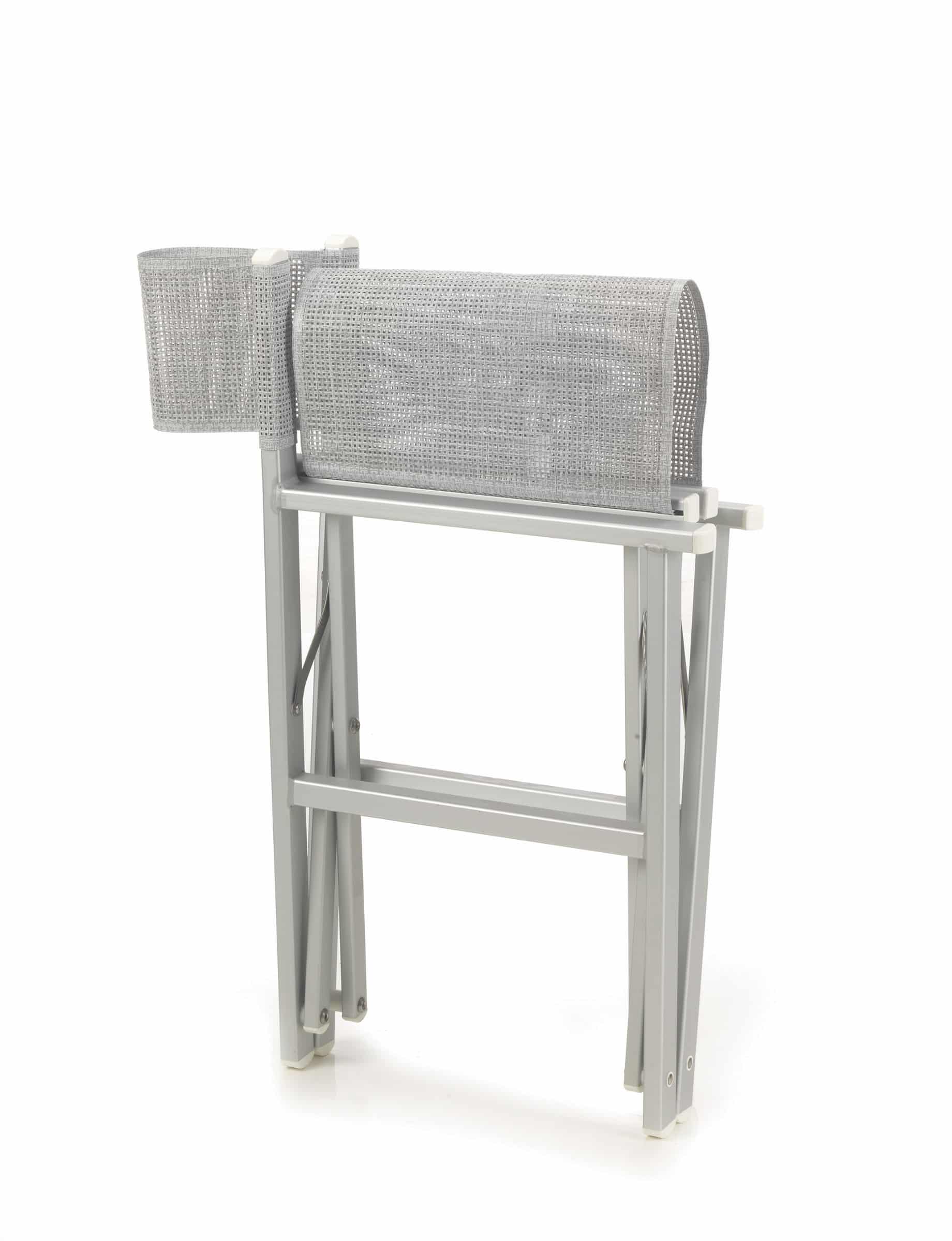 RAMBERTI Poltroncina Regista alluminio chiusa 02