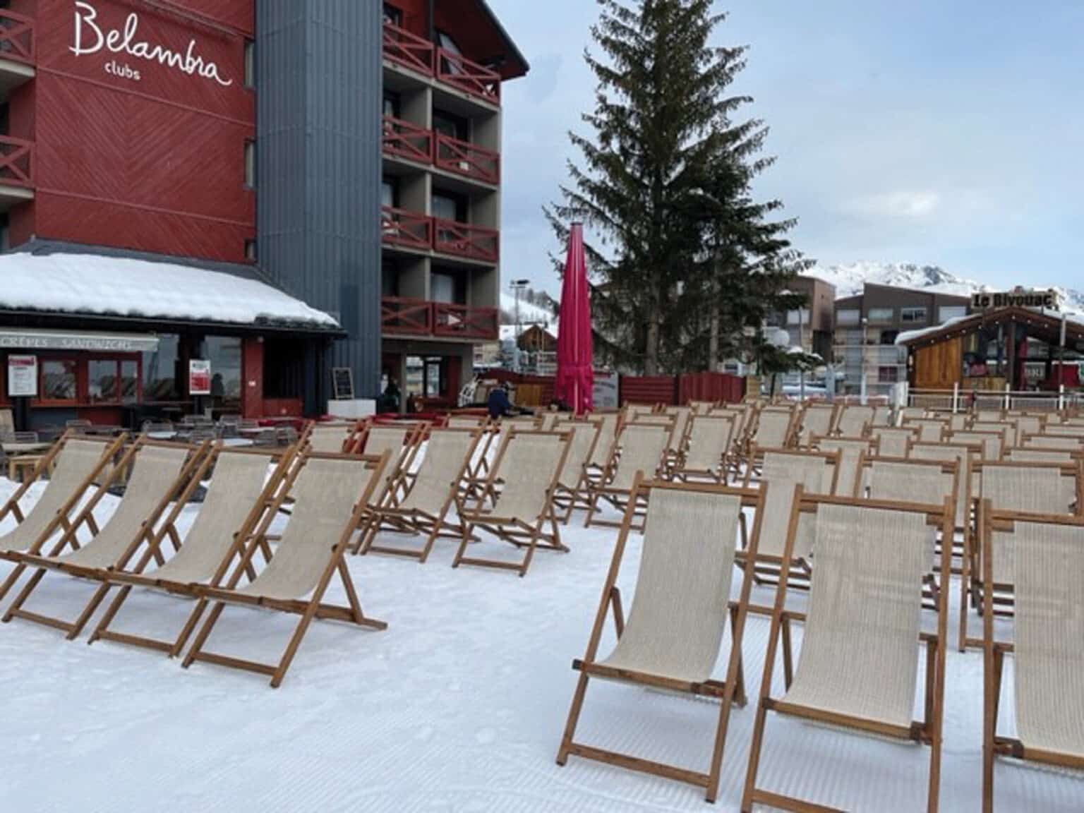 Sdraio legno – Belambra Hotels – Belambra Clubs L_Orée des Pistes