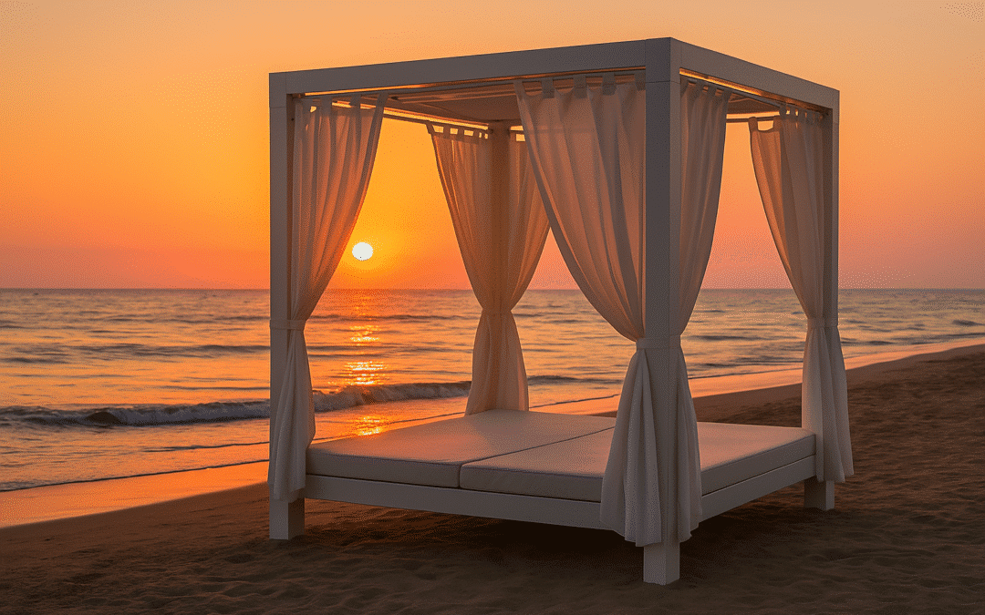 Dream Rotating Daybed: when relaxation begins to move