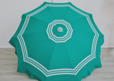 n.9 Tradizionale Parasols with valance vert